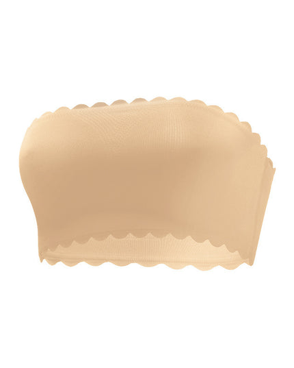 Underwear Tube Top Women's Big Chest Small Seamless Bras