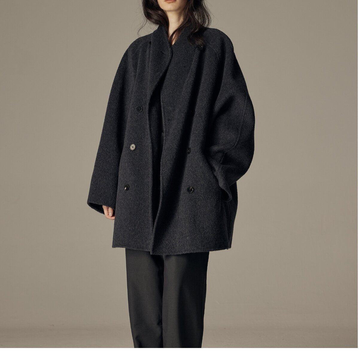 Elegant Winter Double-sided Wool Coat