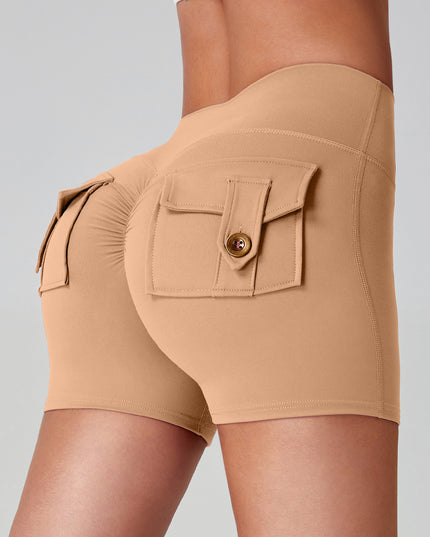 Naked Women Feeling High Elastic Running Quick-drying Pants