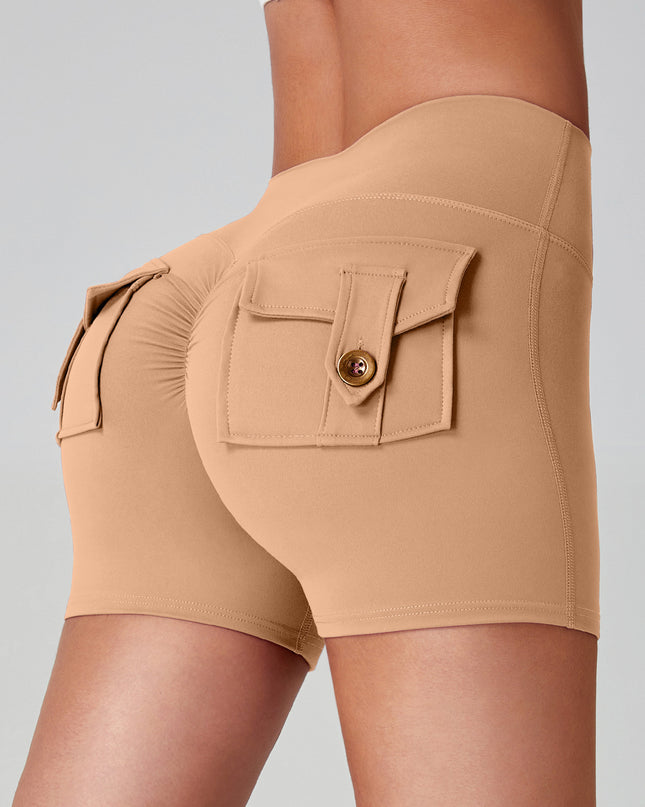 Naked Women Feeling High Elastic Running Quick-drying Pants