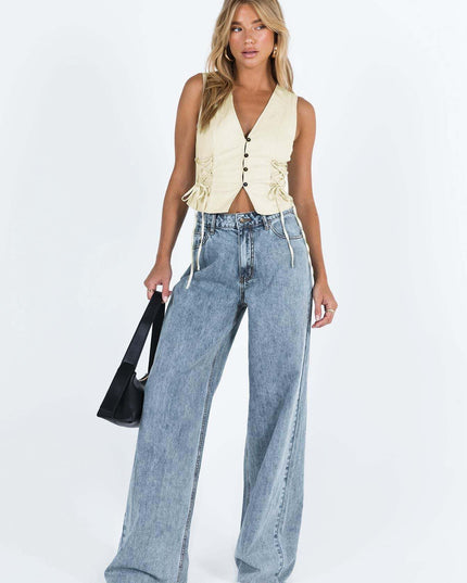 Leisure Loose Denim Trousers Women