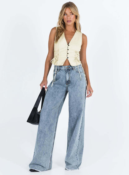 Leisure Loose Denim Trousers Women