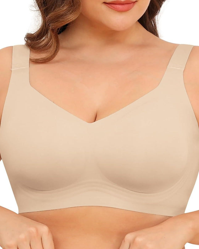 Xcutting Women Wirefree Bras For Women Full Coverage No Unde