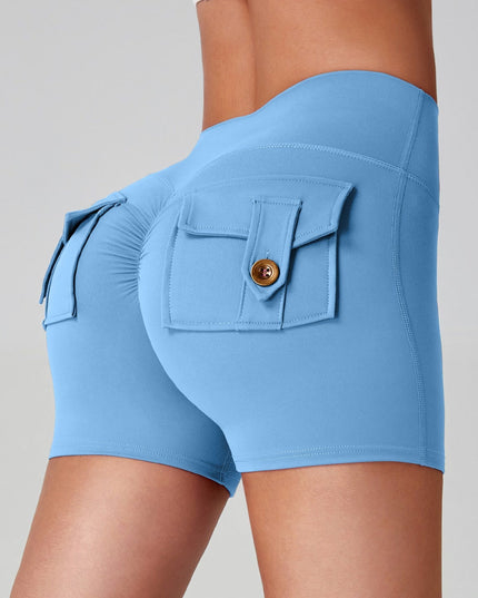 Naked Women Feeling High Elastic Running Quick-drying Pants