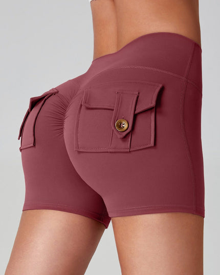 Naked Women Feeling High Elastic Running Quick-drying Pants