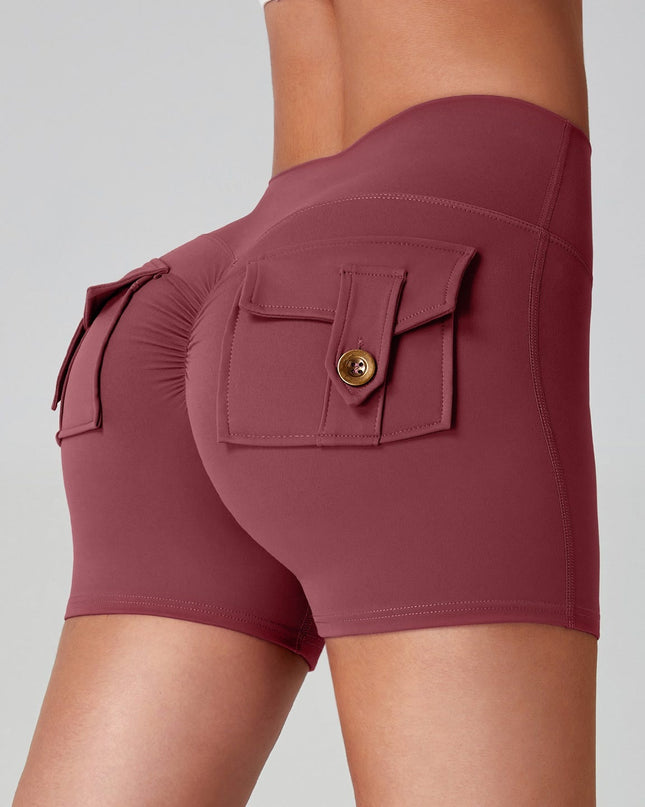 Naked Women Feeling High Elastic Running Quick-drying Pants