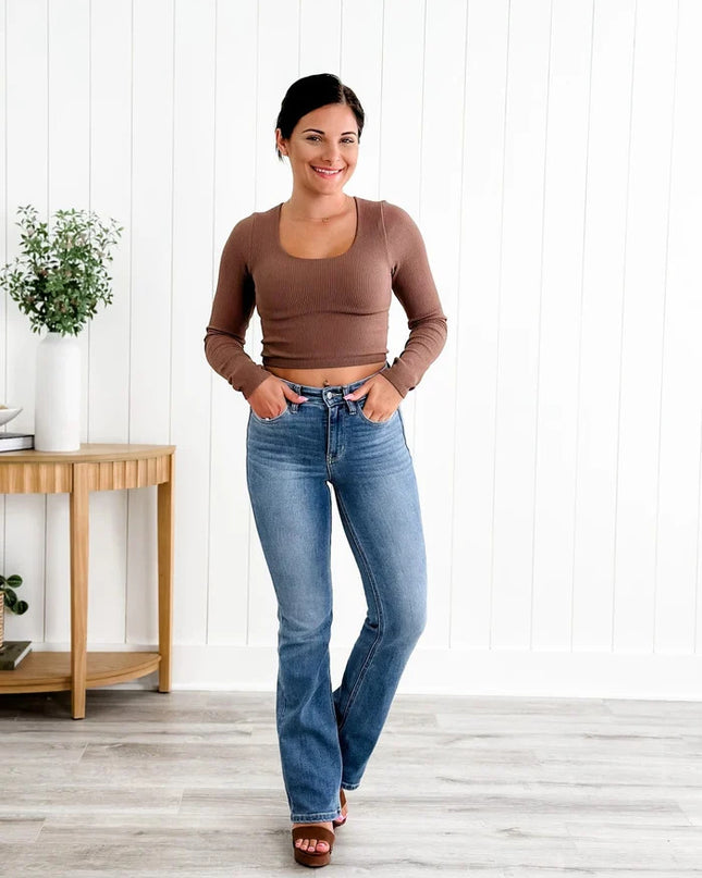 Fashion Plus Size Stretchy Slim-fit Jeans