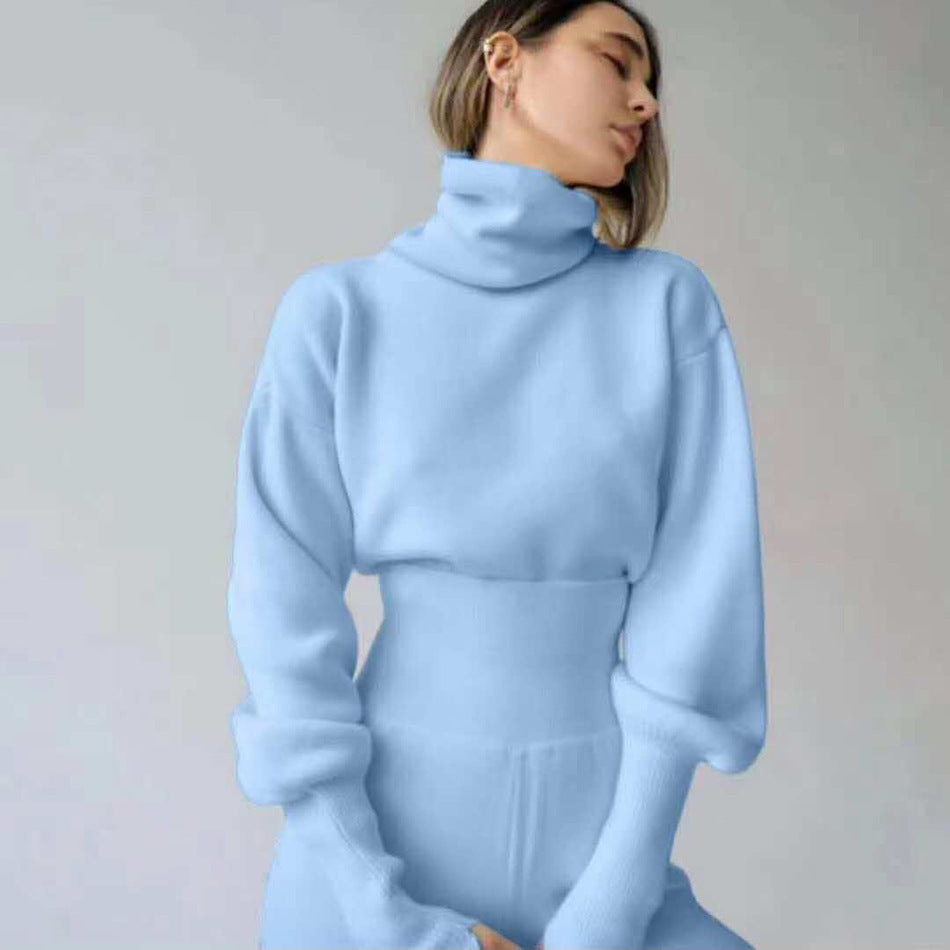 Inner Wear Sweater Bottoming Shirt Two-piece Sweater Fall Women's Clothing