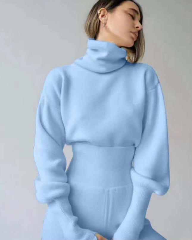 Inner Wear Sweater Bottoming Shirt Two-piece Sweater Fall Women's Clothing