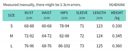 Women's Diagonal Collar Long Sleeve High Waist Mesh Dress