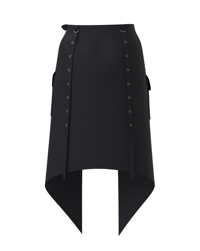 Rock Dark Punk Shorts Skirt For Women