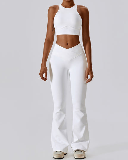 Thread Abdominal Tightening High Waist And Beautiful Back Yoga Set