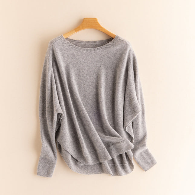 Cashmere Round Neck Shawl Bottoming Shirt