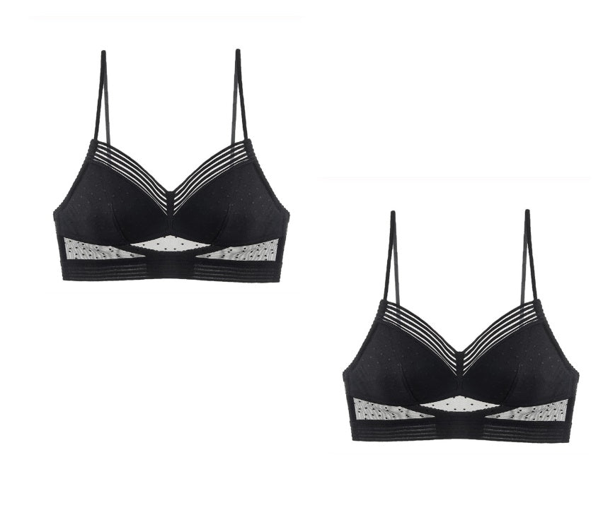 Backless Bra Invisible Bralette Thin Lace Wedding Bras Low Back Underwear Push Up Brassiere Women Seamless Lingerie Sexy BH Top