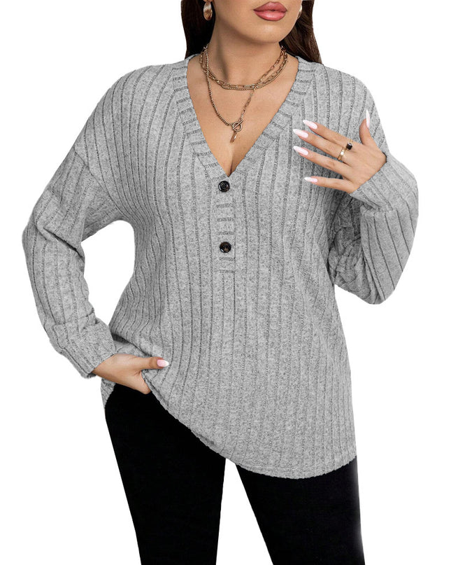 Women's Minimalist Long Sleeve Inner Wear Blouse