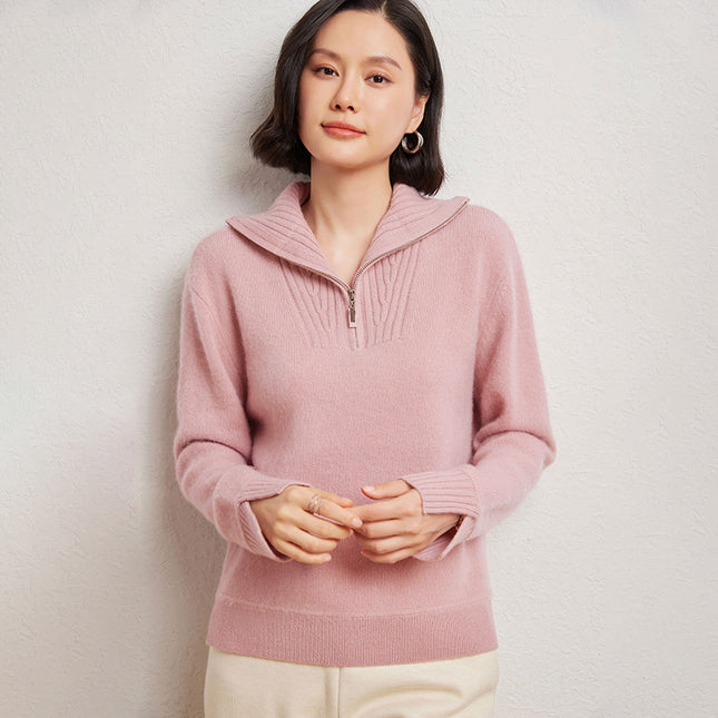 New Knitwear Solid Color Sweater