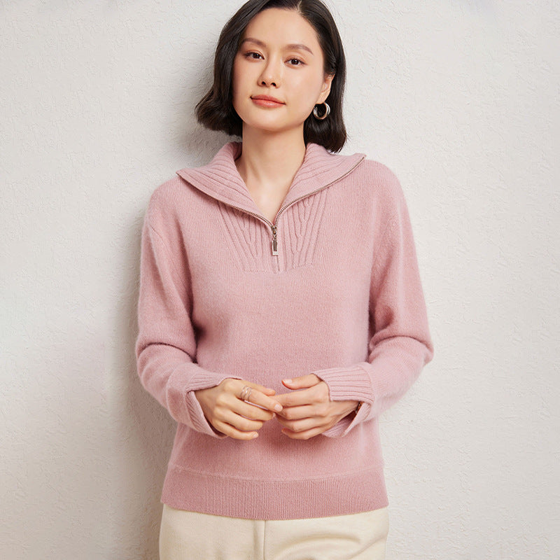 New Knitwear Solid Color Sweater