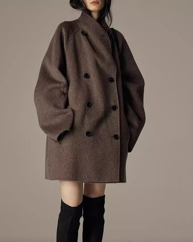 Elegant Winter Double-sided Wool Coat