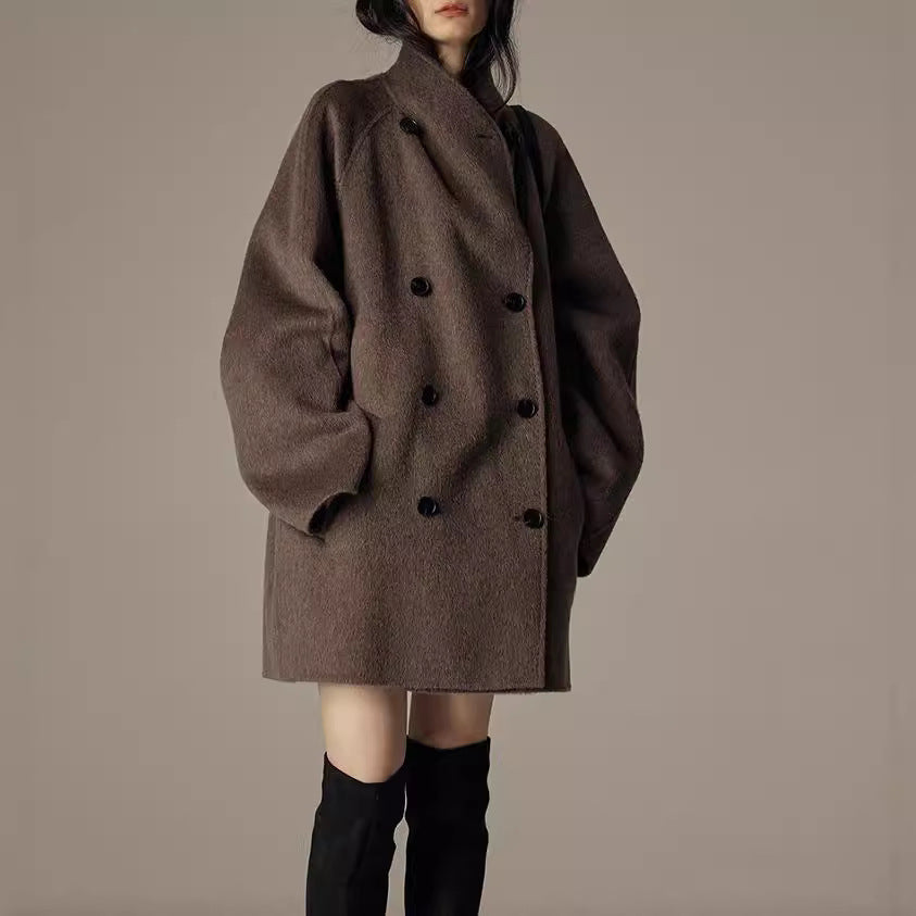 Elegant Winter Double-sided Wool Coat