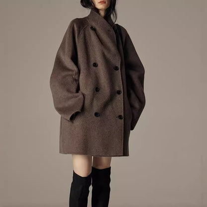 Elegant Winter Double-sided Wool Coat