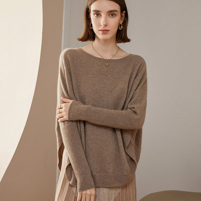 Cashmere Round Neck Shawl Bottoming Shirt