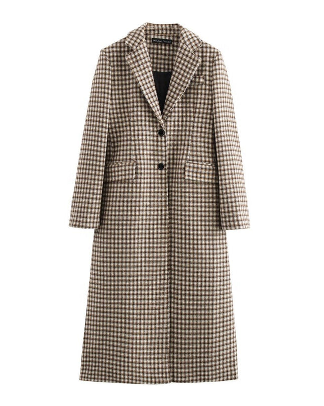 Fashion Single-breasted Overcoat Coat