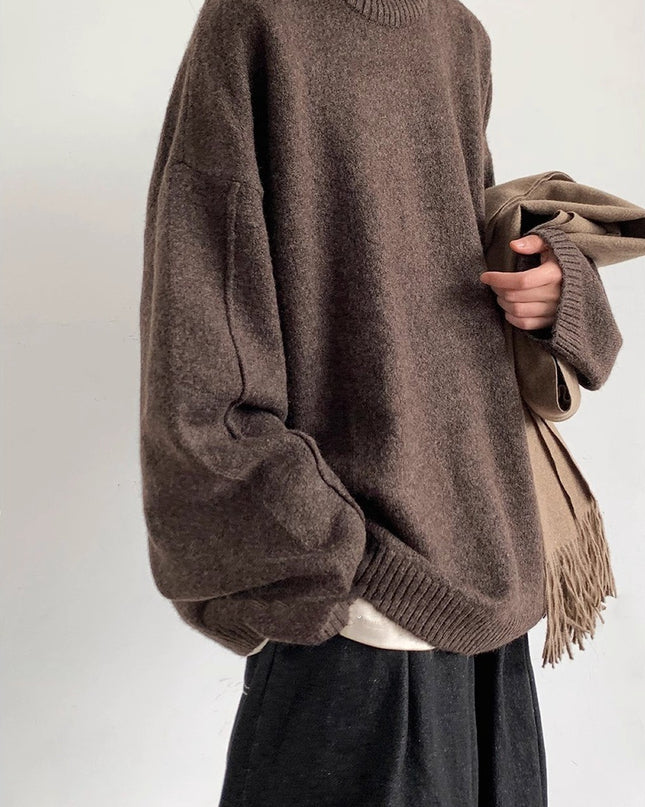 Retro Loose Sweater Autumn Clothing