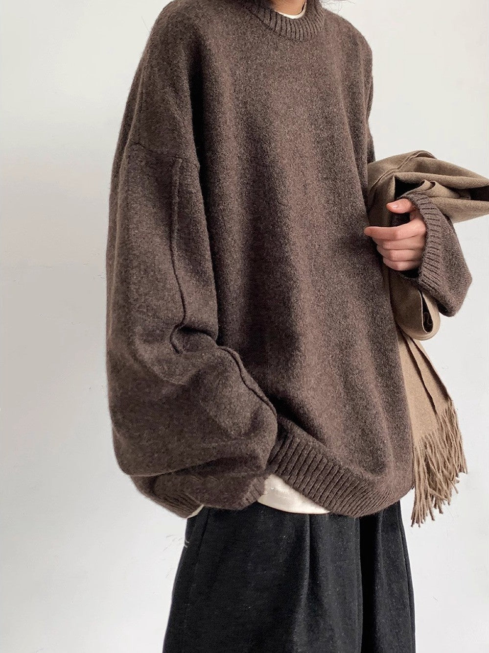 Retro Loose Sweater Autumn Clothing