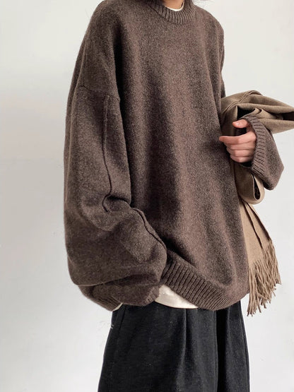 Retro Loose Sweater Autumn Clothing