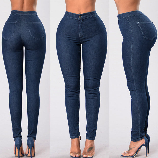 Ripped Fashion Denim Skinny Pants