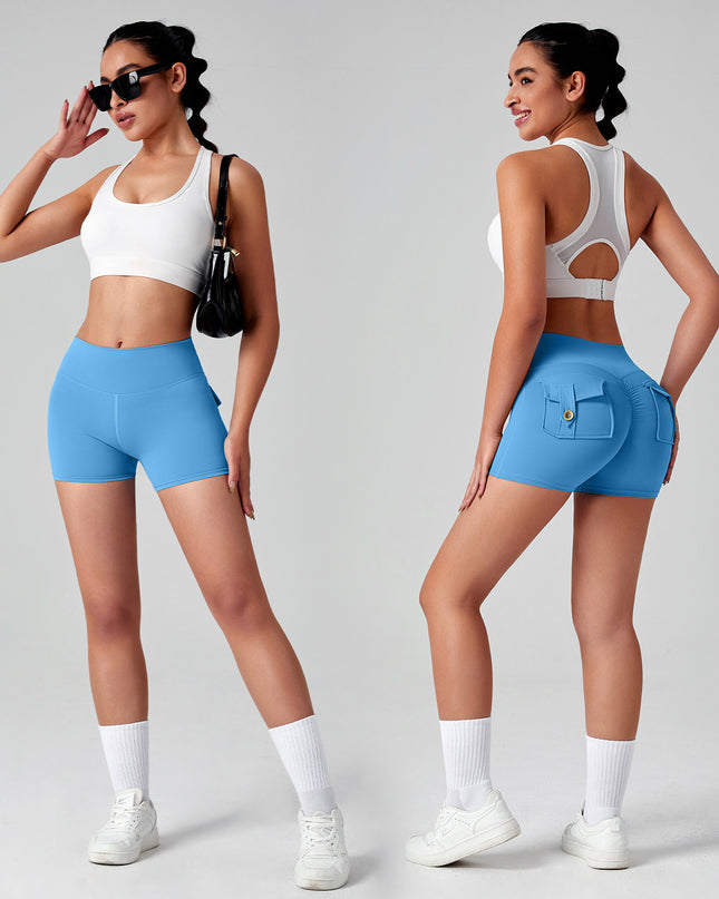 Naked Women Feeling High Elastic Running Quick-drying Pants