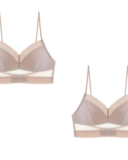 Backless Bra Invisible Bralette Thin Lace Wedding Bras Low Back Underwear Push Up Brassiere Women Seamless Lingerie Sexy BH Top