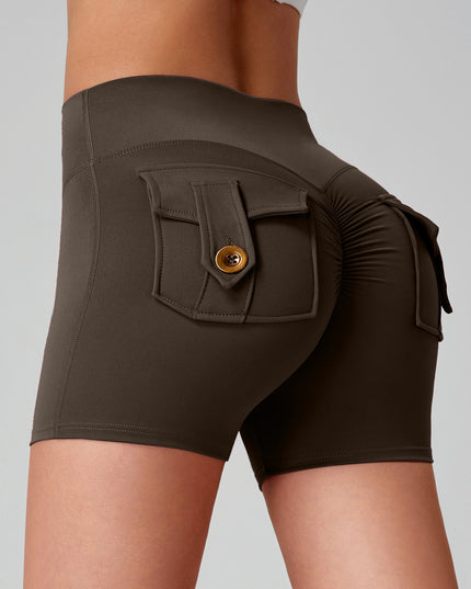 Naked Women Feeling High Elastic Running Quick-drying Pants