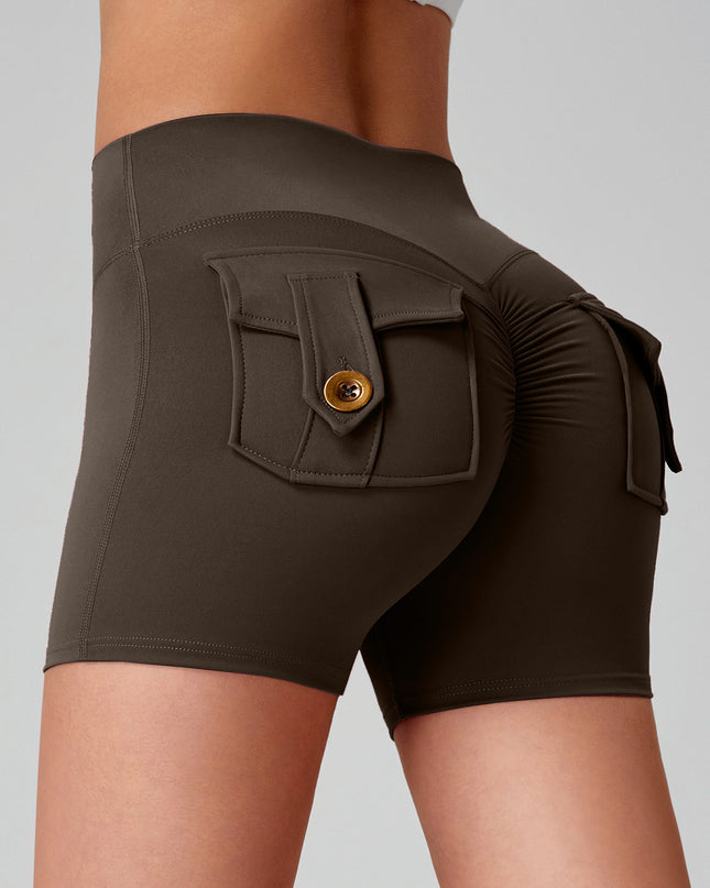 Naked Women Feeling High Elastic Running Quick-drying Pants