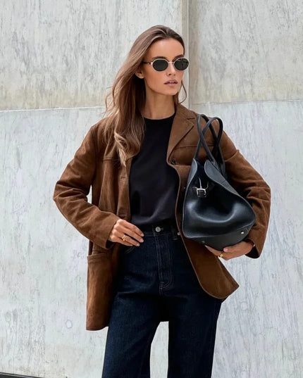 Vintage Velvet Regular Sleeve Button Shirt