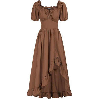 Retro Irregular Women's Stage Dress