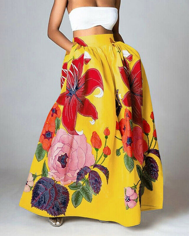 Artificial Fur Feather A Line Mini Skirt