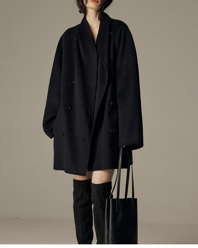 Elegant Winter Double-sided Wool Coat