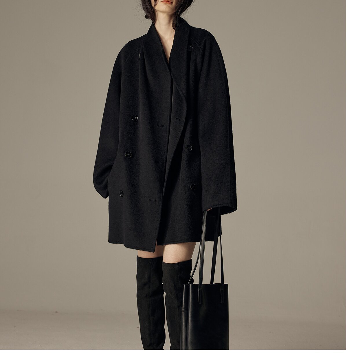 Elegant Winter Double-sided Wool Coat