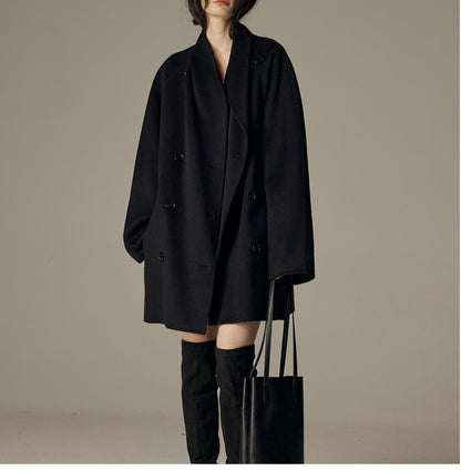 Elegant Winter Double-sided Wool Coat