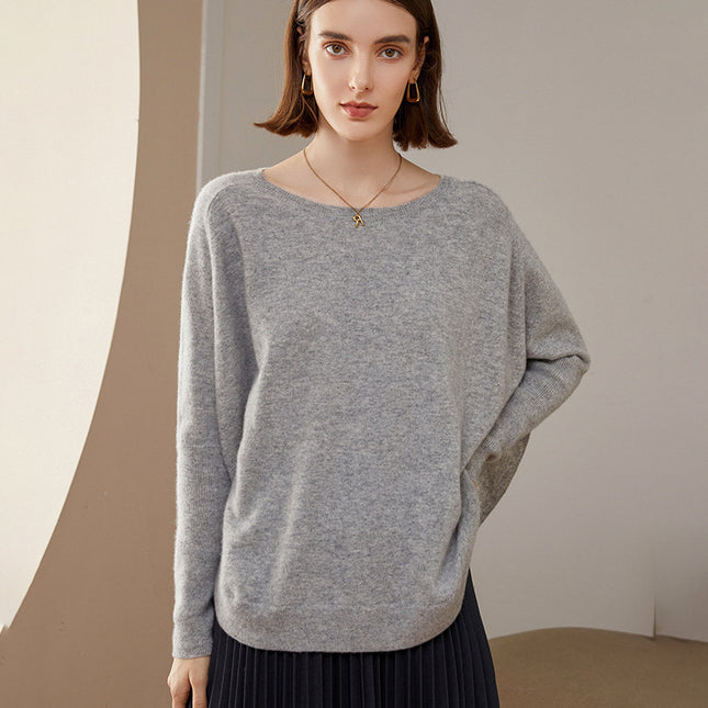 Cashmere Round Neck Shawl Bottoming Shirt