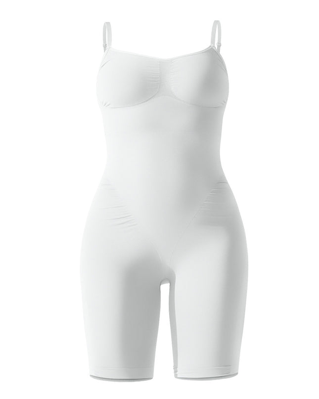 High Elastic Jumpsuit Shorts Sports Running Fitness