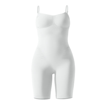 High Elastic Jumpsuit Shorts Sports Running Fitness