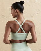 6606 Cross Bra Light Green