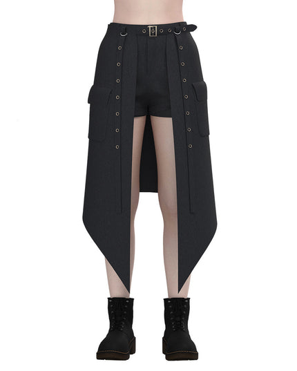 Rock Dark Punk Shorts Skirt For Women