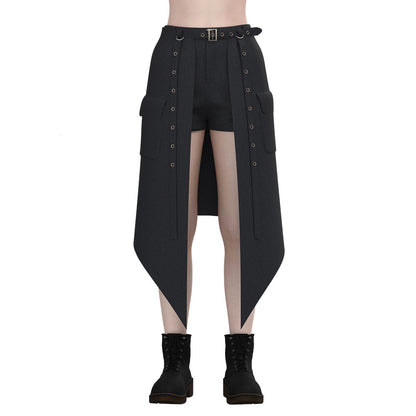 Rock Dark Punk Shorts Skirt For Women