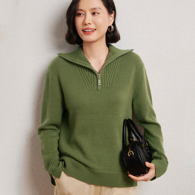 New Knitwear Solid Color Sweater