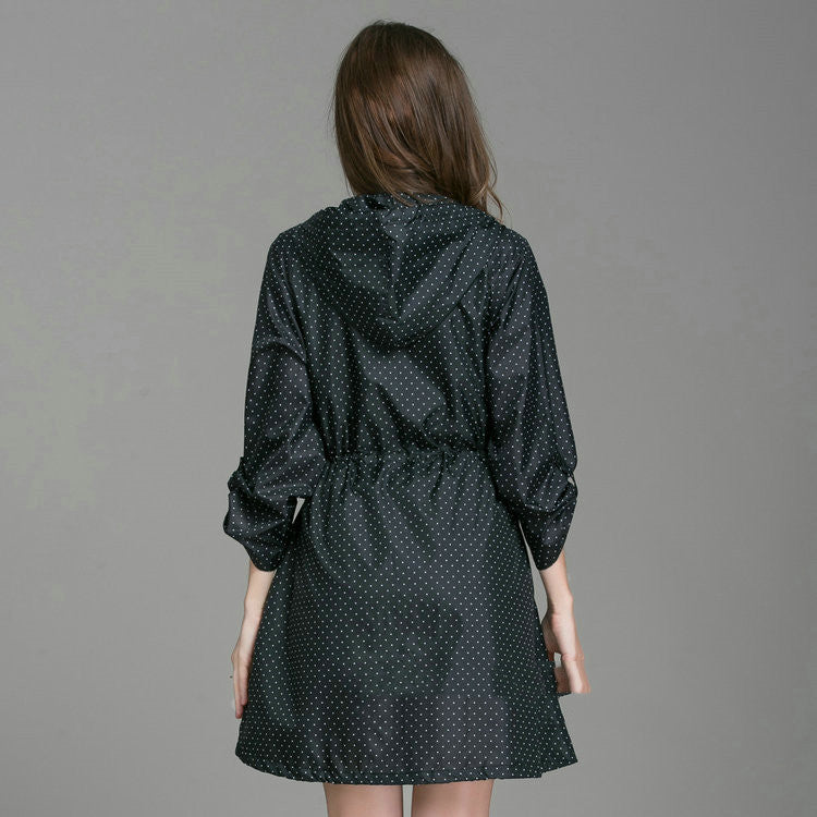 Autumn  Winter Windbreaker With Foldable Cuffs