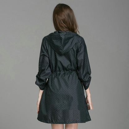 Autumn  Winter Windbreaker With Foldable Cuffs