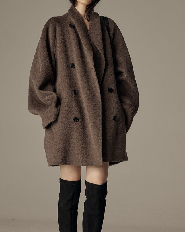 Elegant Winter Double-sided Wool Coat